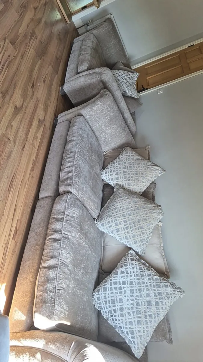 Grey Sofa Set - Image 4