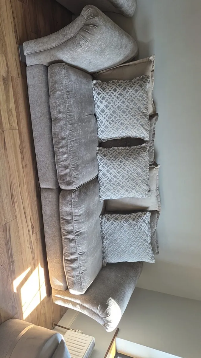 Grey Sofa Set - Image 2