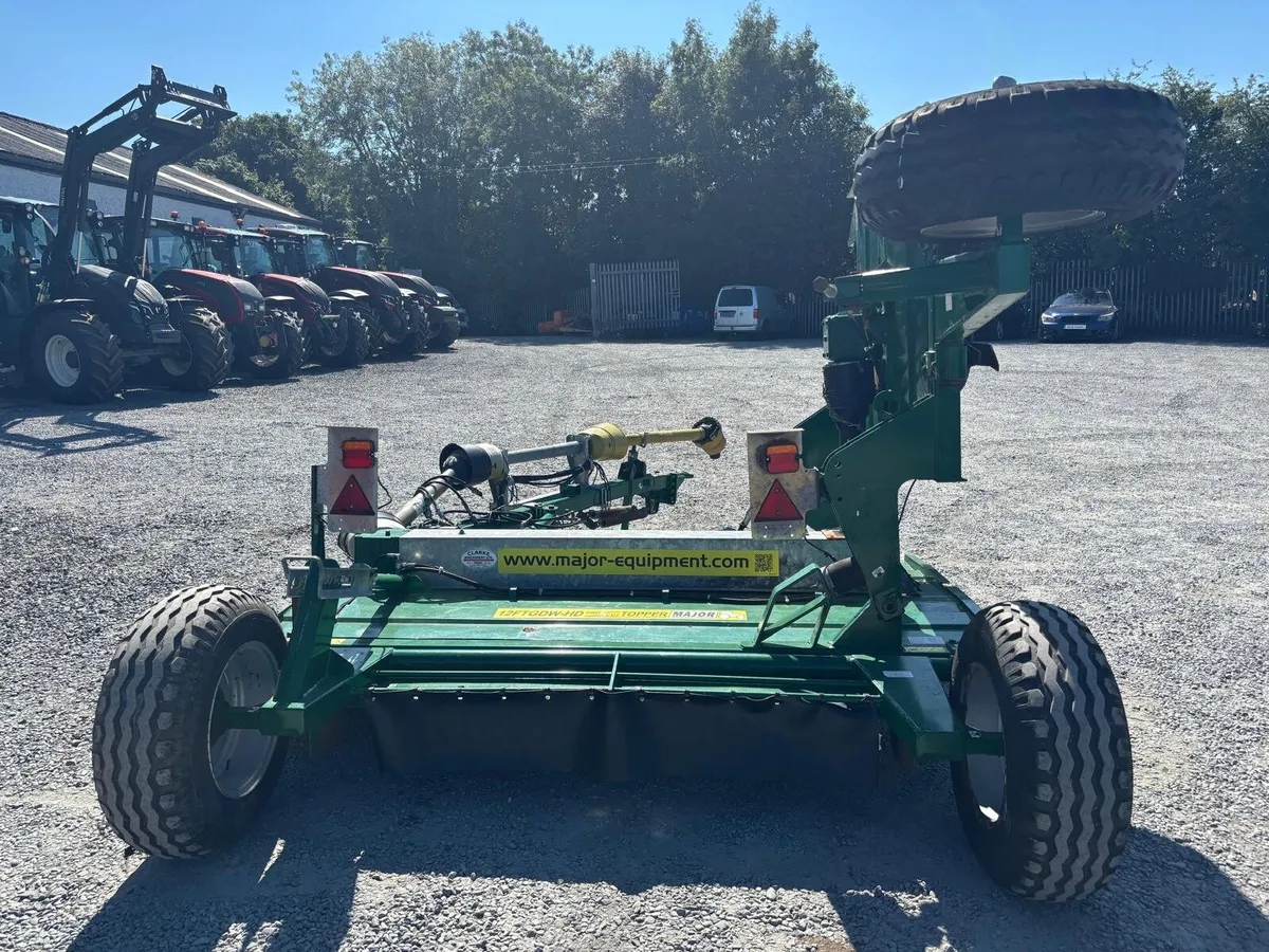 Major 12Ft Trailed Pasture Topper - Image 4
