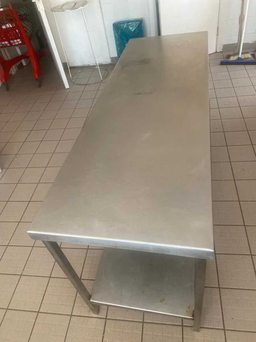 Stainless Steel tables - Image 1