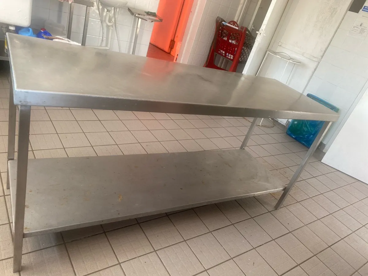 Stainless Steel tables - Image 2