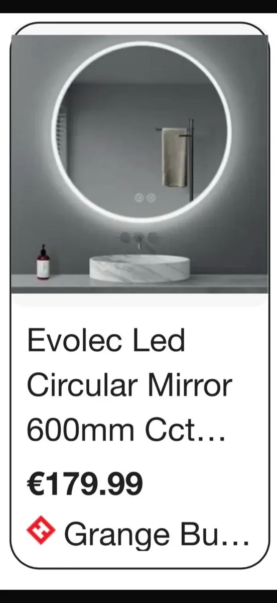 Bathroom mirror - Image 1