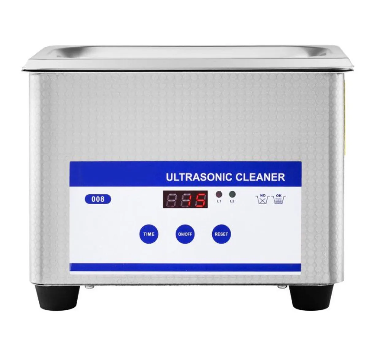 0.8L Ultrasonic Cleaners Digital Heater Timer - Image 2