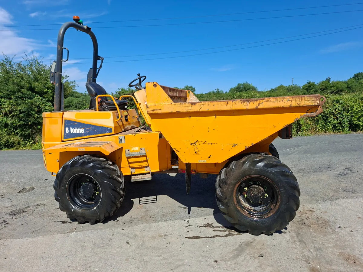 2017 Thwaites 6 tonne dumper - Image 1