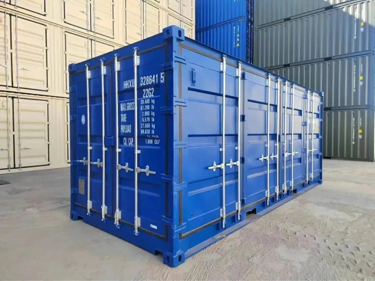 20ft Containers One Trip Full Side Opening - Image 2