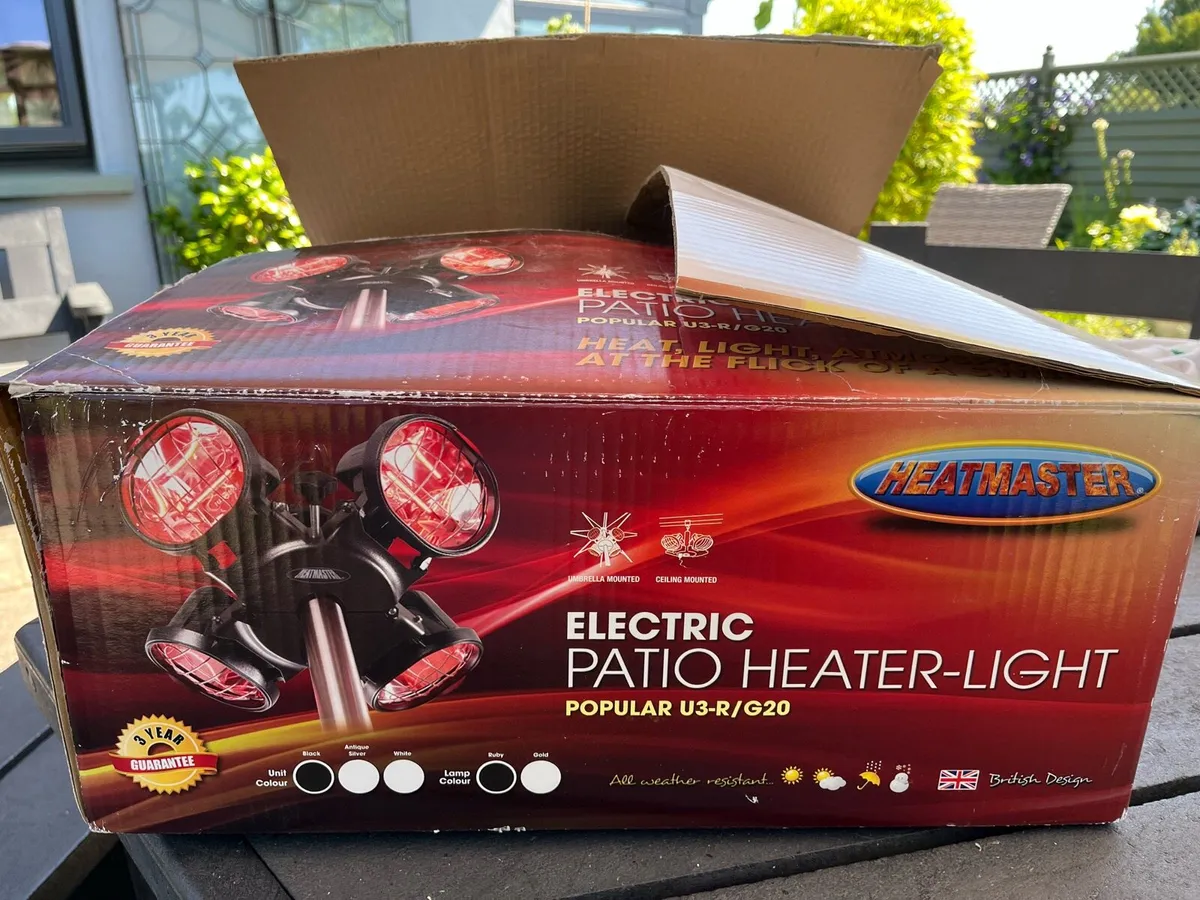 Electric patio heater-light - Image 1
