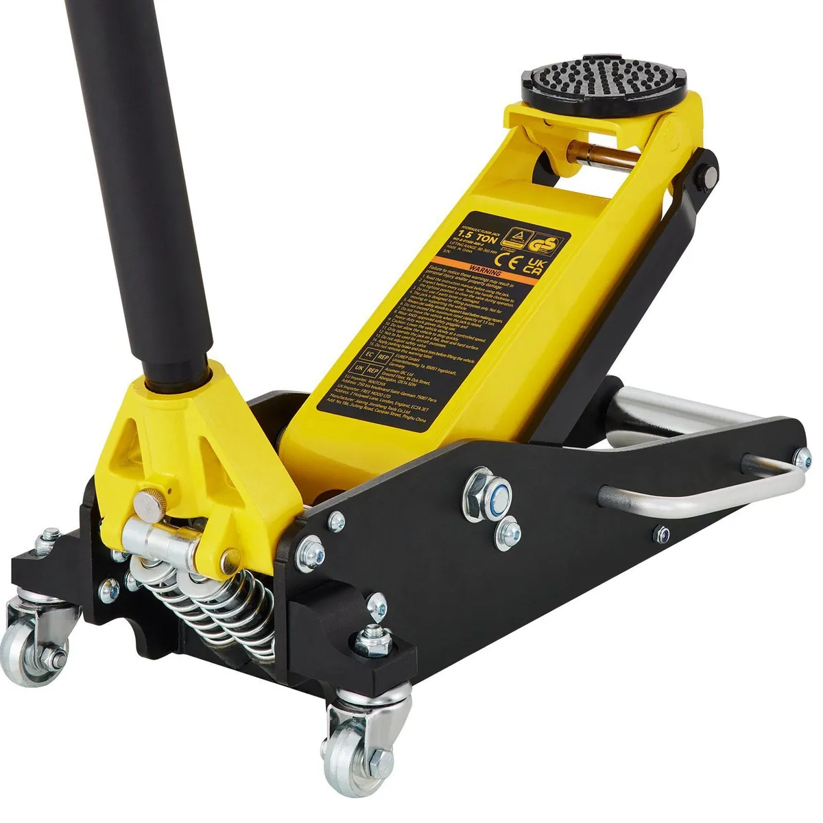 1.5 Ton Low Profile Floor Jack, Aluminum And Steel - Image 4