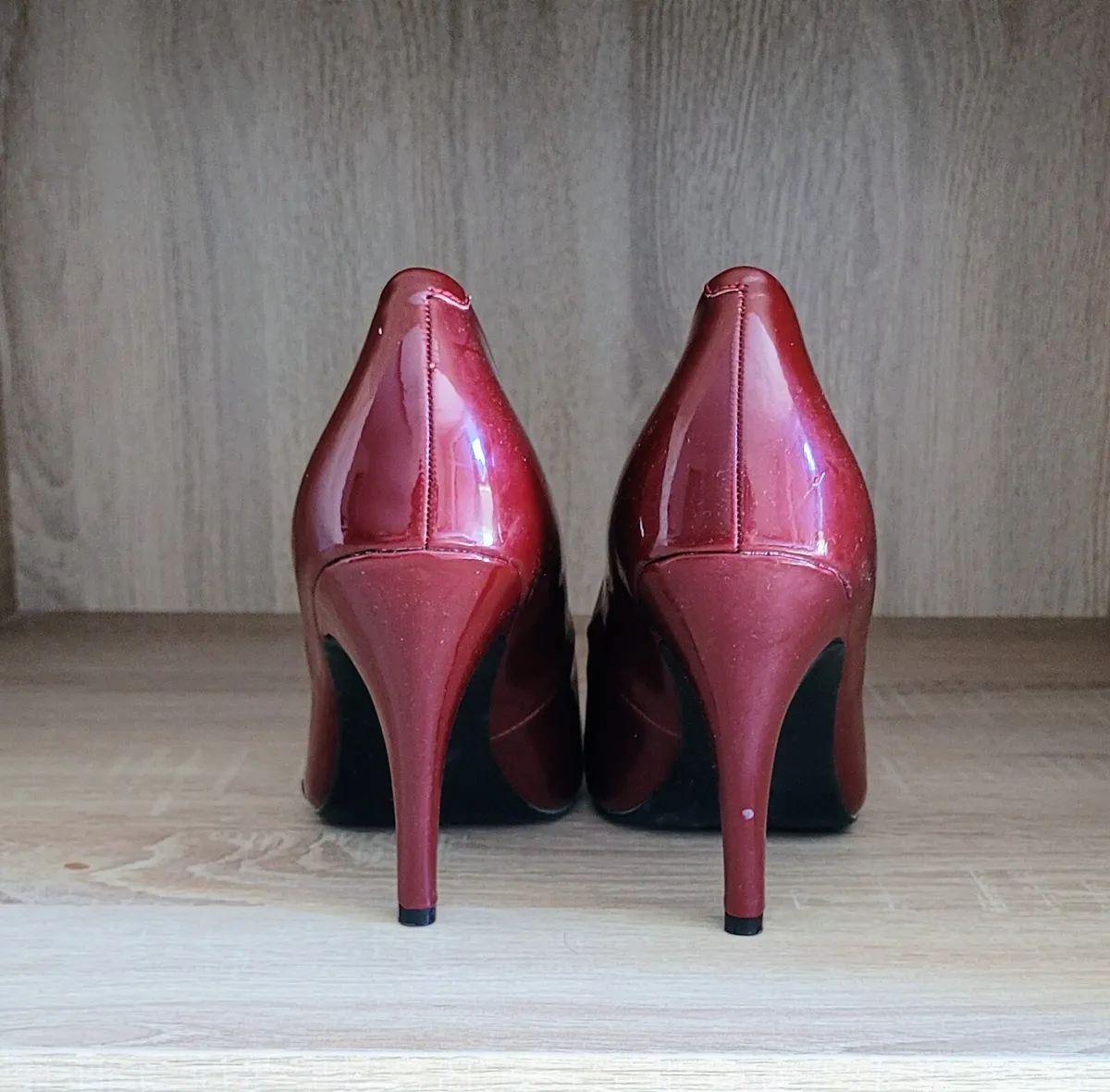 Red Patent Stilettos - Image 1