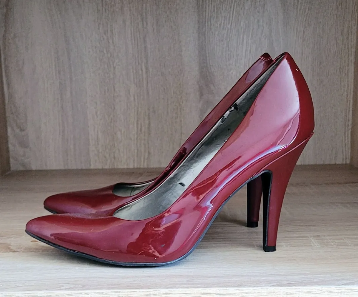 Red Patent Stilettos - Image 2
