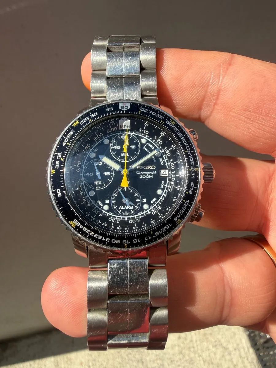 Seiko SNA411 Pilot Chronograph - €360 - Image 4