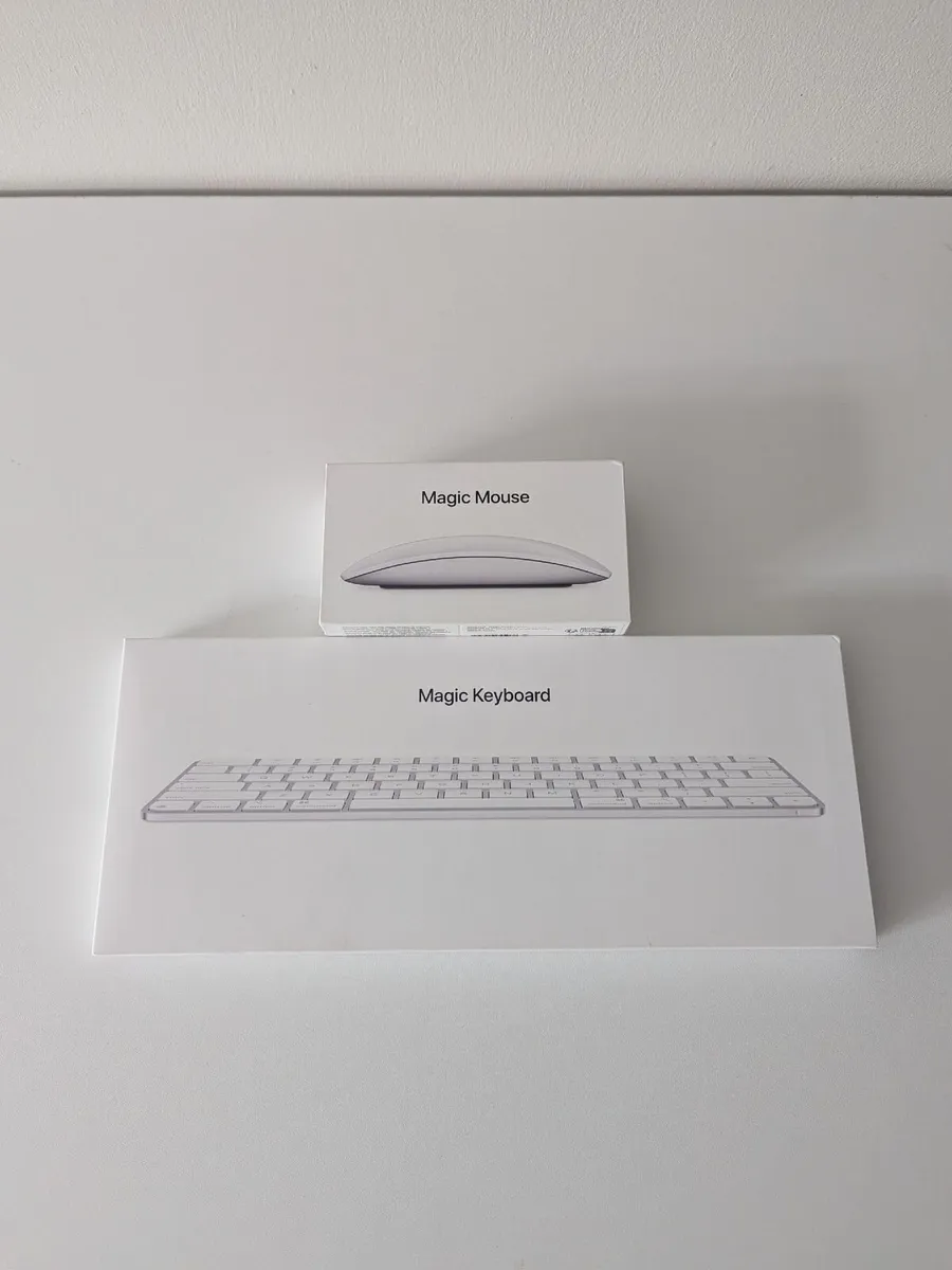 Apple Magic Keyboard and Magic Mouse - Image 1