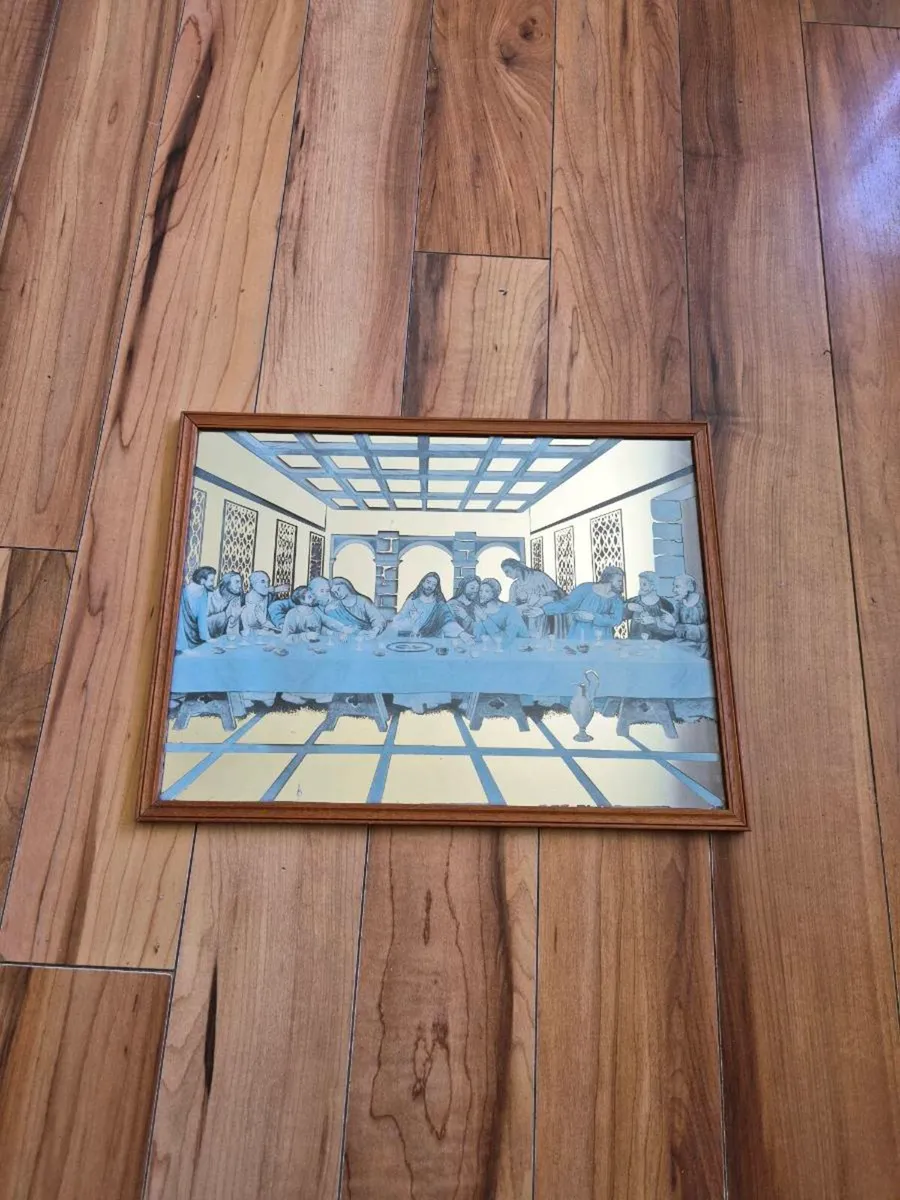 Vintage mirrored picture - Image 3