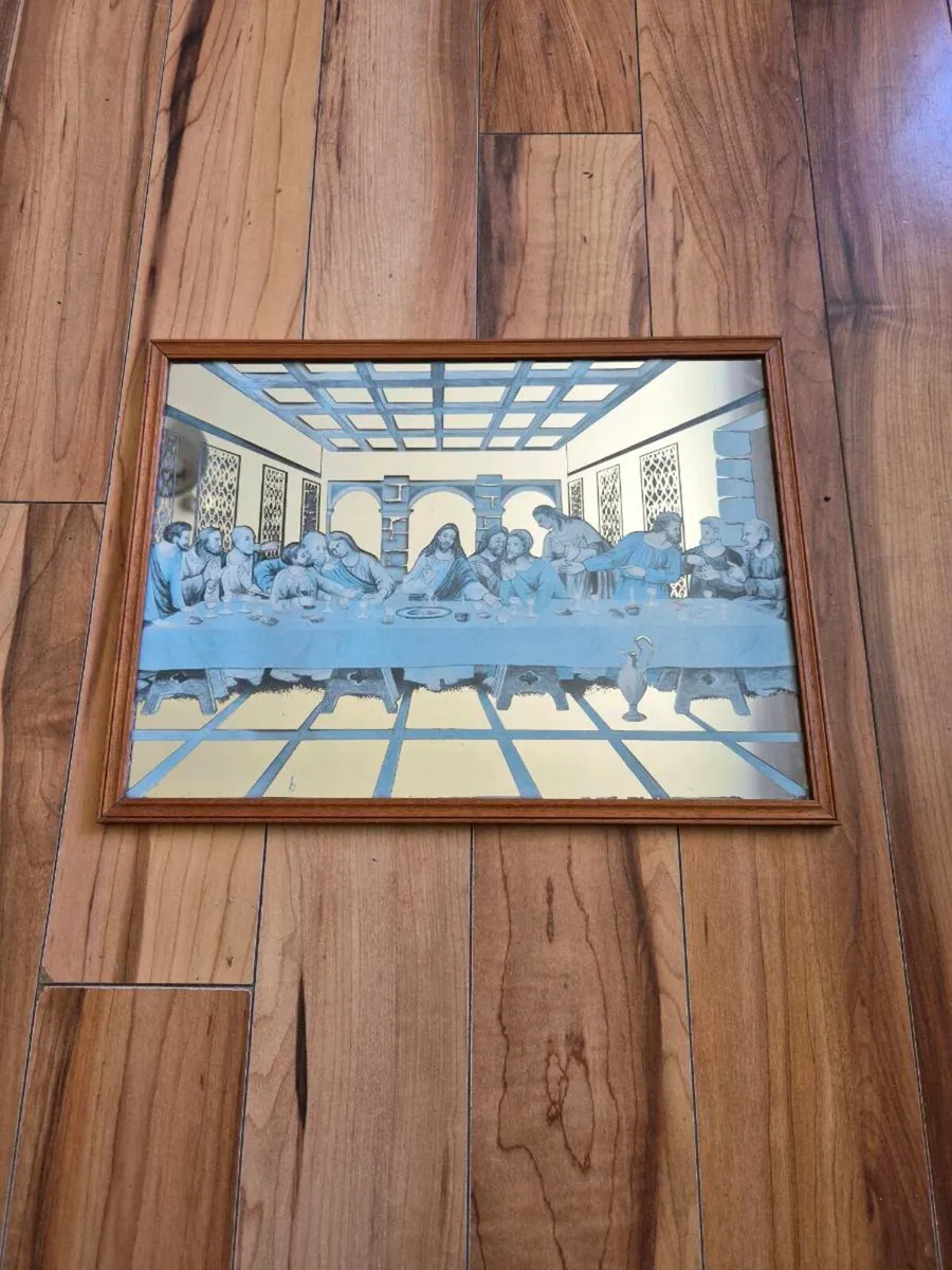 Vintage mirrored picture - Image 4