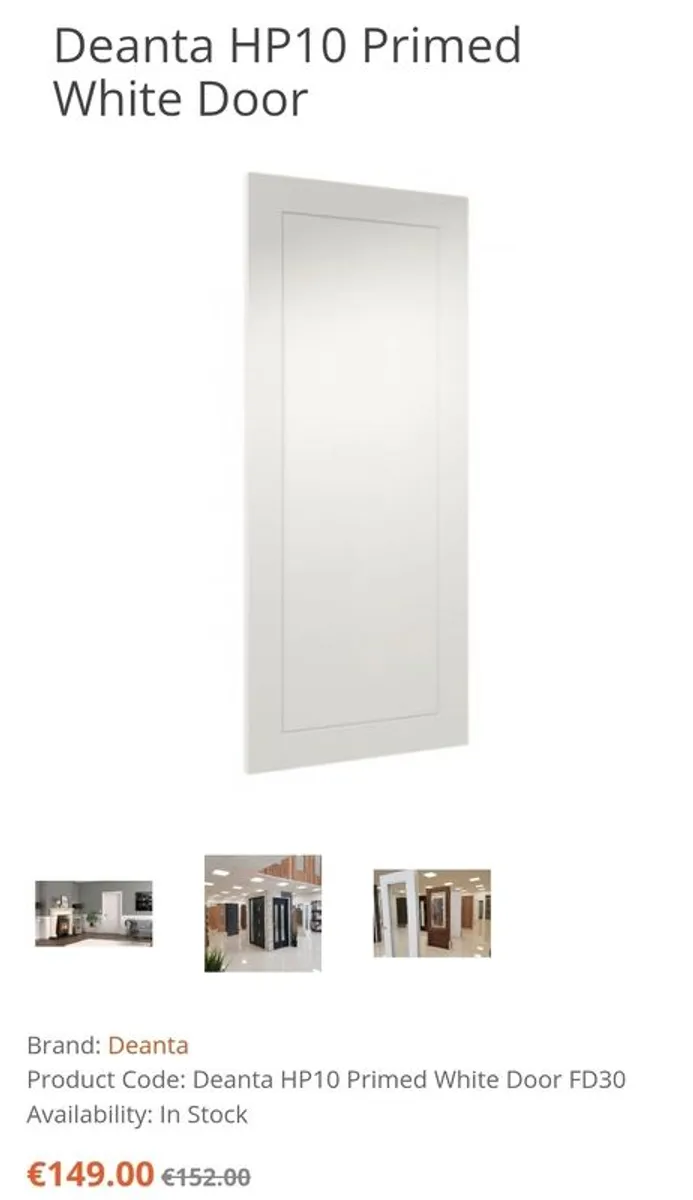 Almost new 2 doors - Image 1