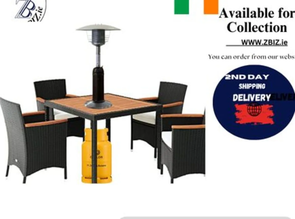 Tabletop Stainless Steel Patio Heater - Image 1