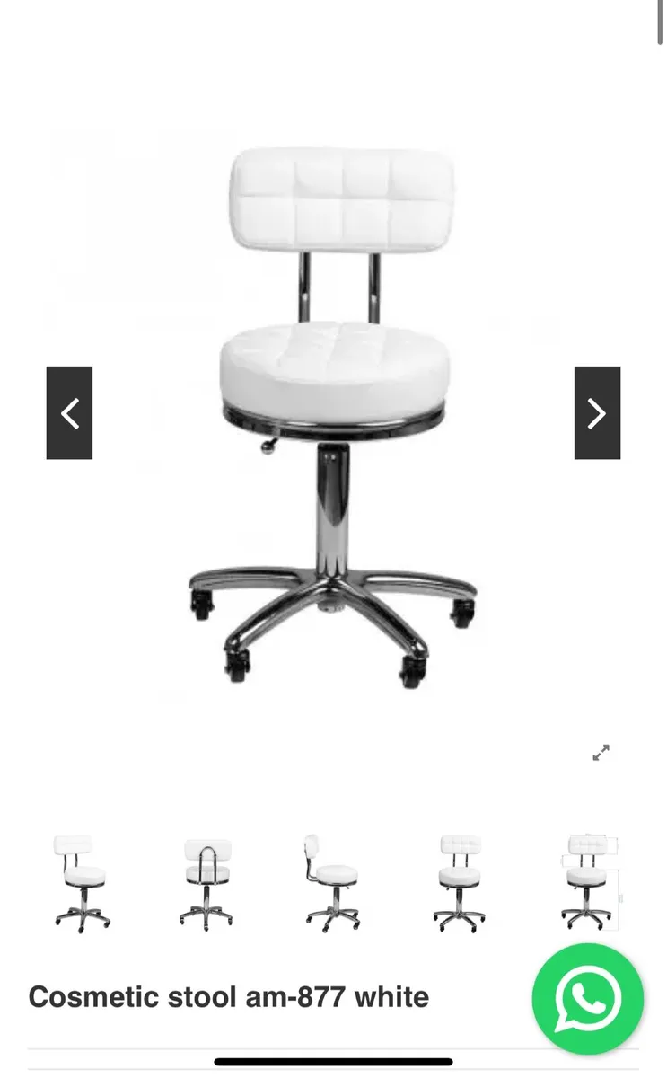 Electric beauty bed & stool - Image 2
