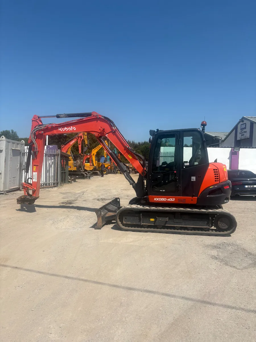 2021 Kubota KX080-4 - Image 1