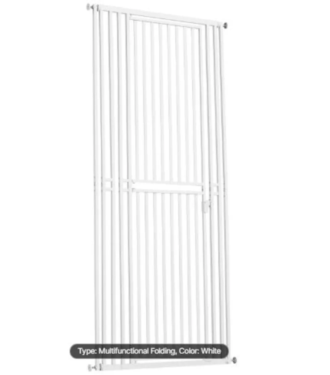 Extra Tall Pet Gate for Cats,700-860mm Adjustable - Image 4
