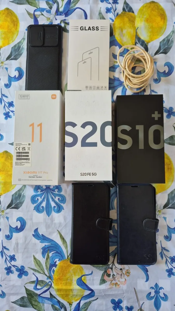 Samsung S10+, S20 FE 5G & Xiaomi 11T Pro – Boxed - Image 1