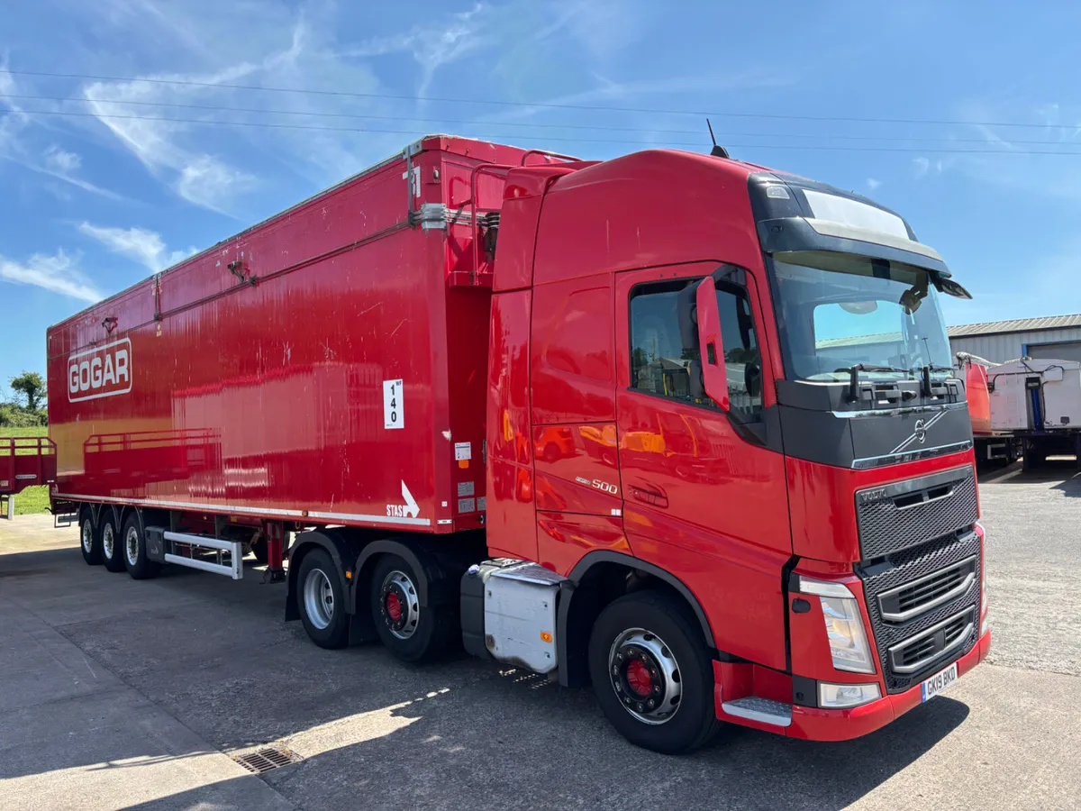 2019 Volvo FH 500 & 2021 STAS 130 walking Floor - Image 2