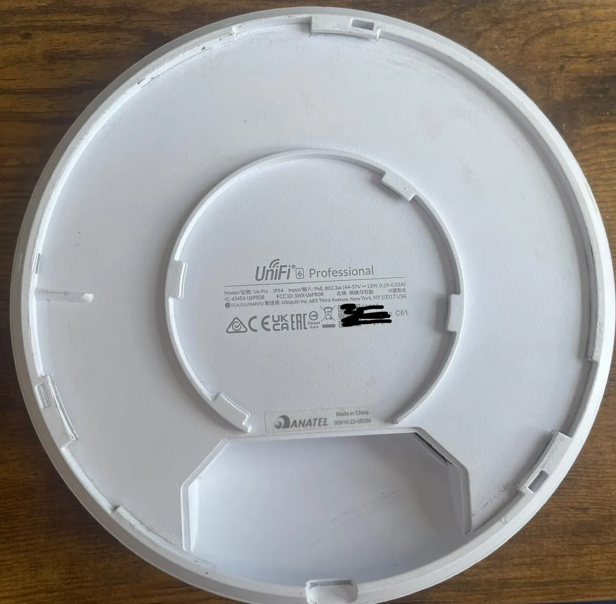 UniFi Ubiquiti U6 Professional WiFi Access Point - Image 2