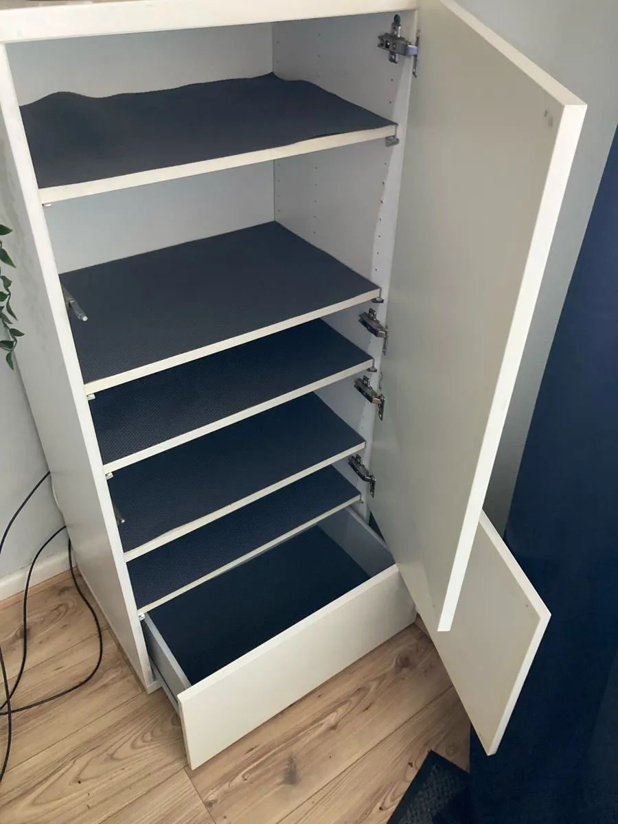 IKEA Bestå Unit - White, 1 drawer, 2 doors - Image 2