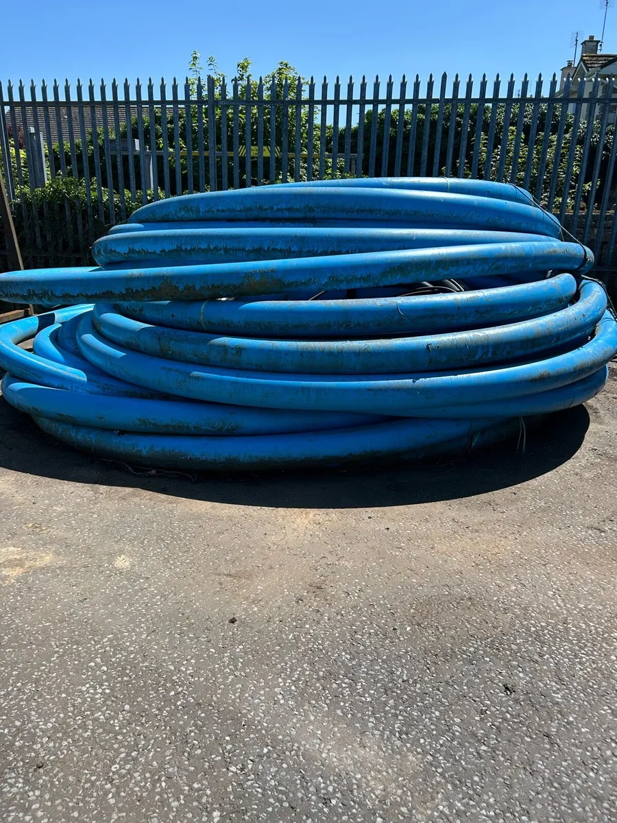 6” HDPE blue watermain pipe - Image 1