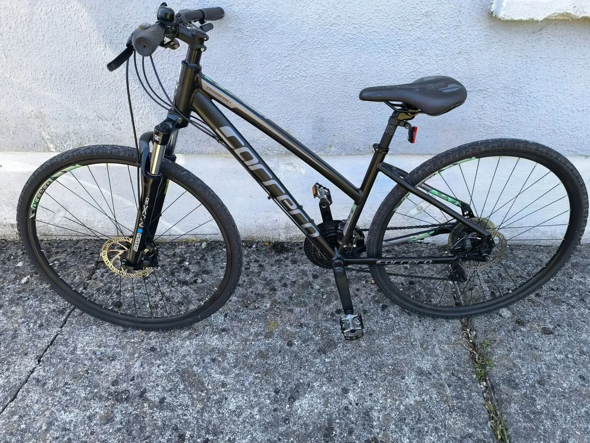Carrera Crossfire 2 Womens Hybrid Bike - Black - Image 1