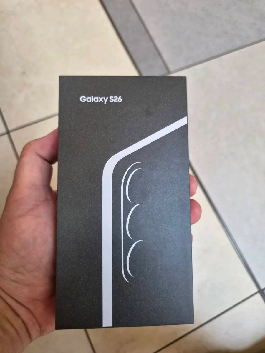 NEW Samsung S26 256GB Black - Image 1