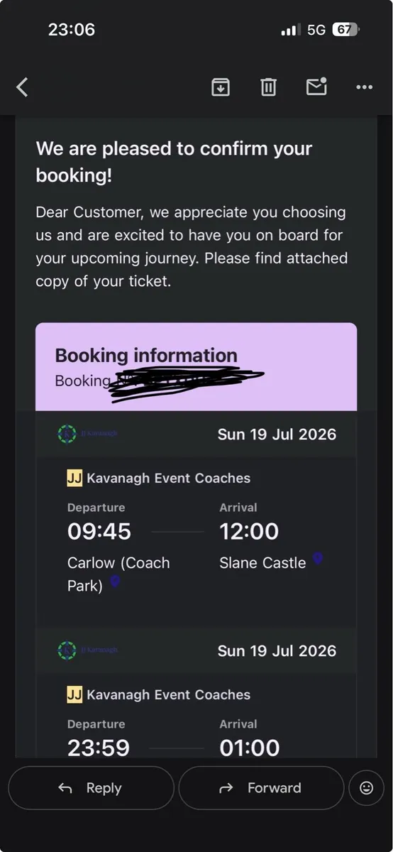 Luke combs bus tickets - Image 1