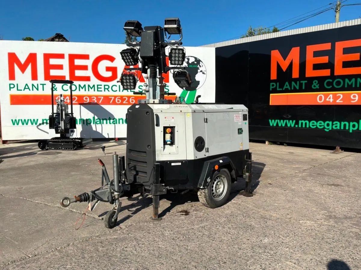 2018 Trime x-Hybrid led lighting tower...2970 hour - Image 3