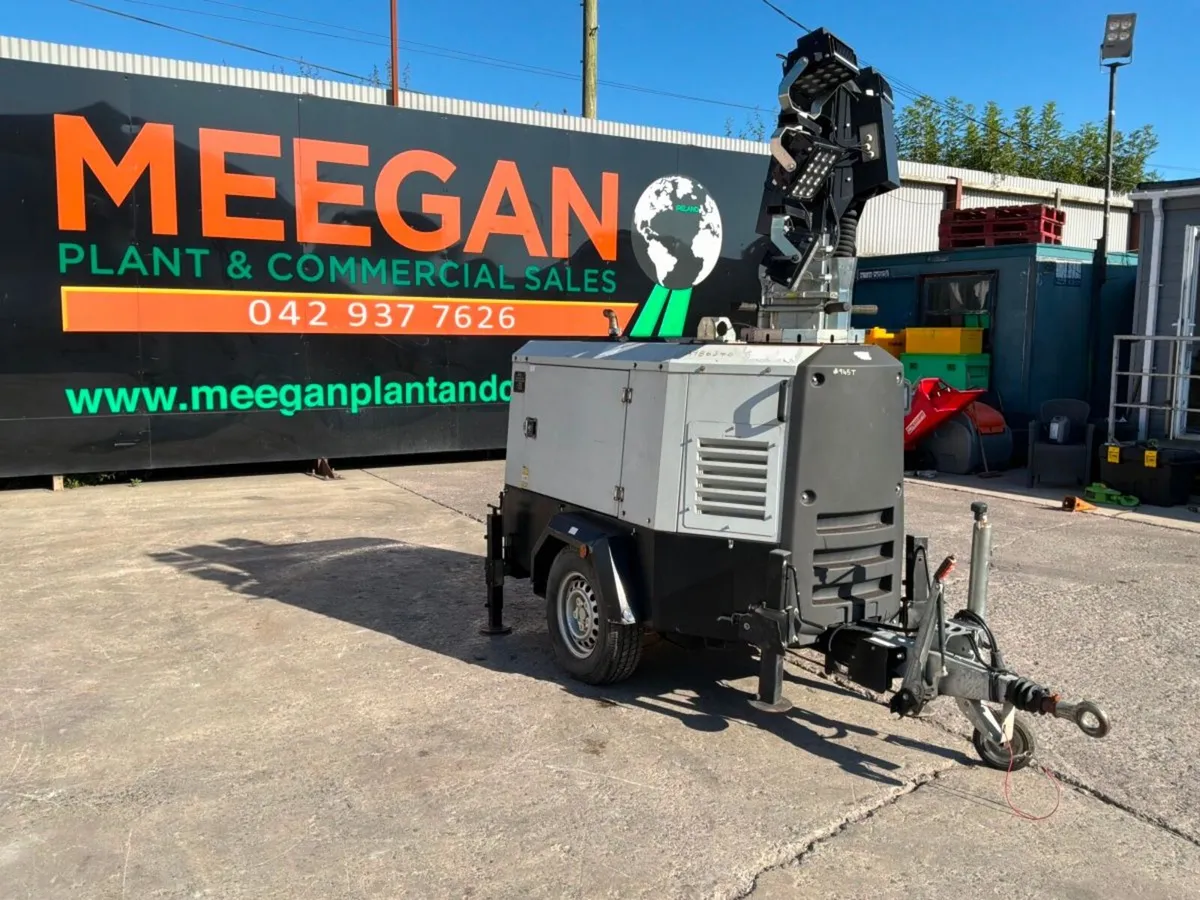 2018 Trime x-Hybrid led lighting tower...2970 hour - Image 2