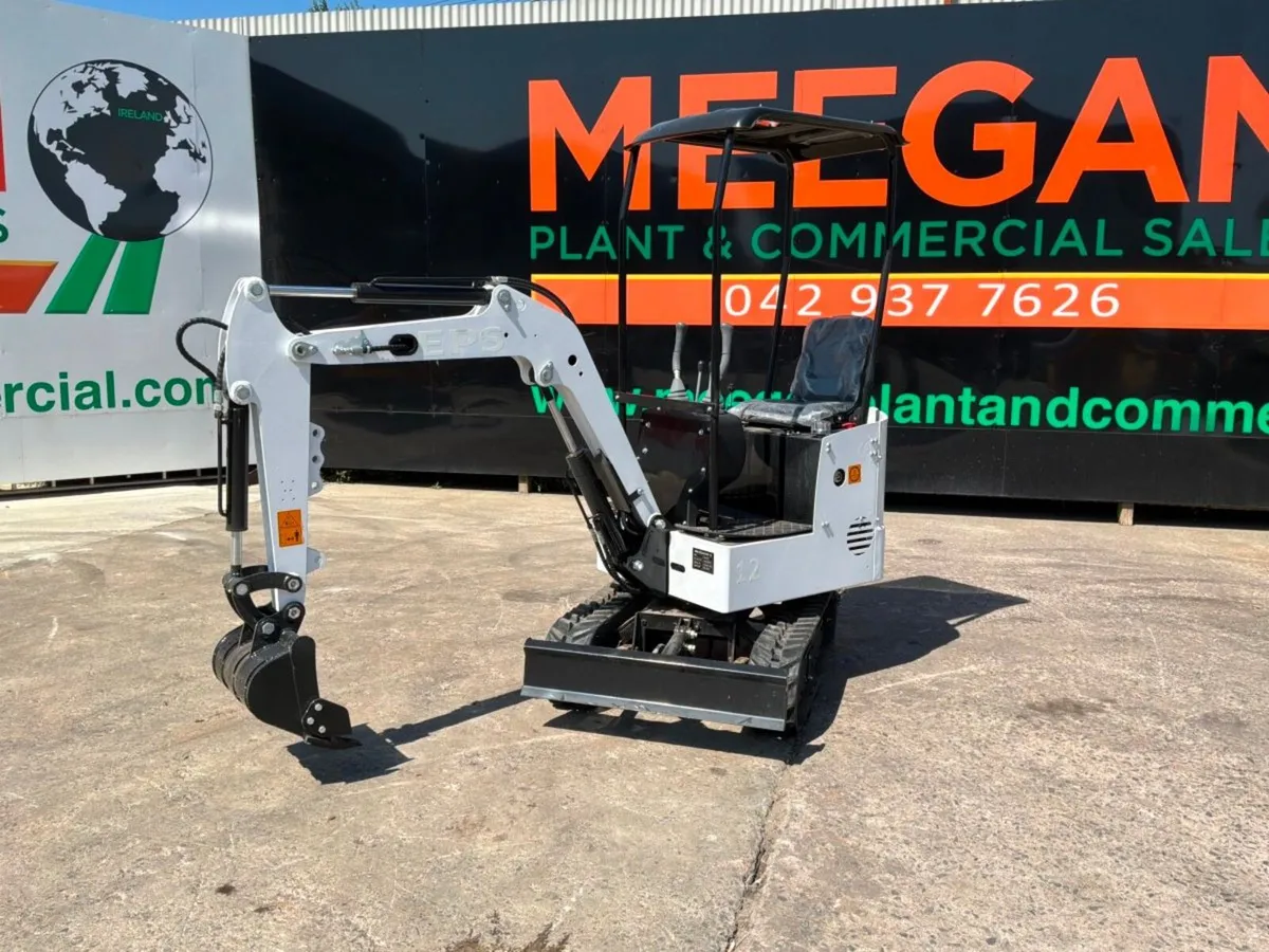 New / unused 1.0 tonne Ep12 Mini digger.........34 - Image 1