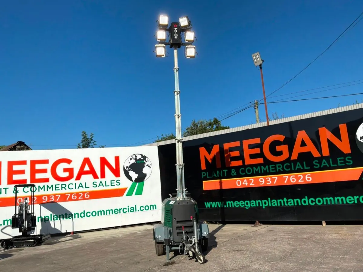 2022 Trime X-Eco k2 led lighting tower....472 hour - Image 3