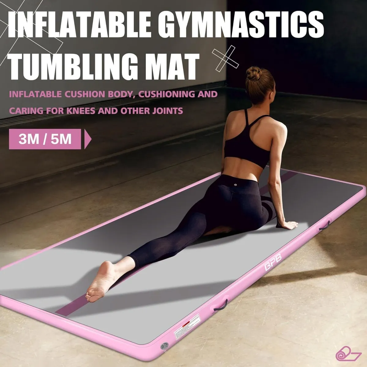 300x100x10 cm Inflatable Mats for Gymnastics - Image 3