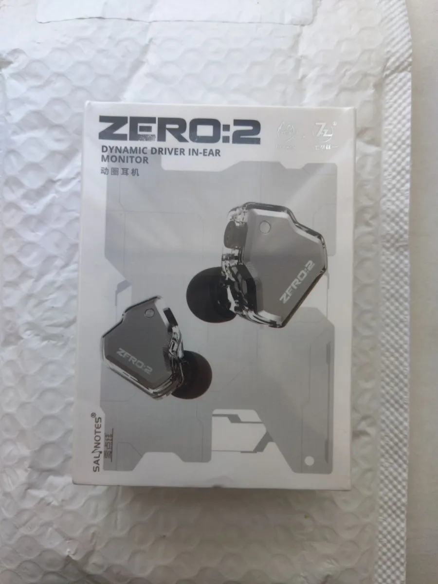 7hz x Crinacle Zero: 2 Silver IEMs 3.5mm with MIC - Image 1