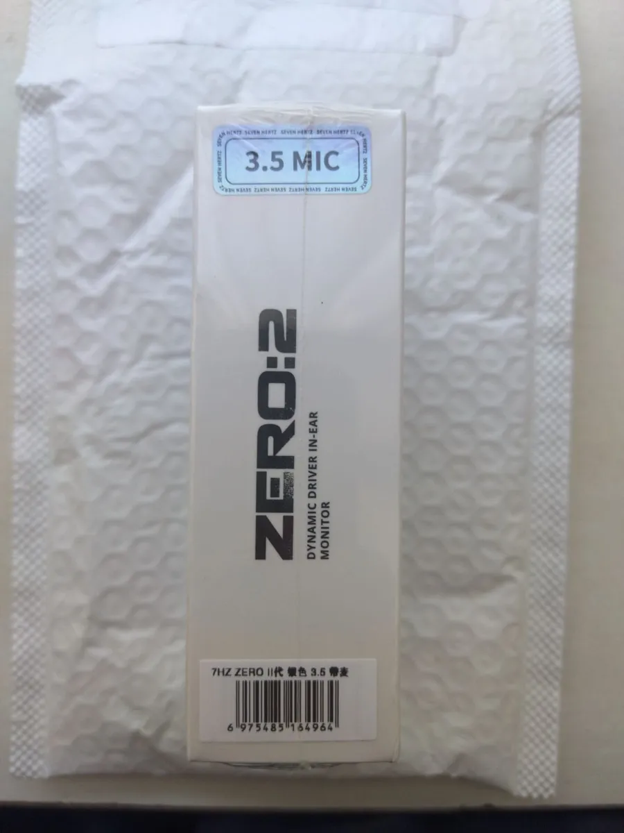 7hz x Crinacle Zero: 2 Silver IEMs 3.5mm with MIC - Image 2