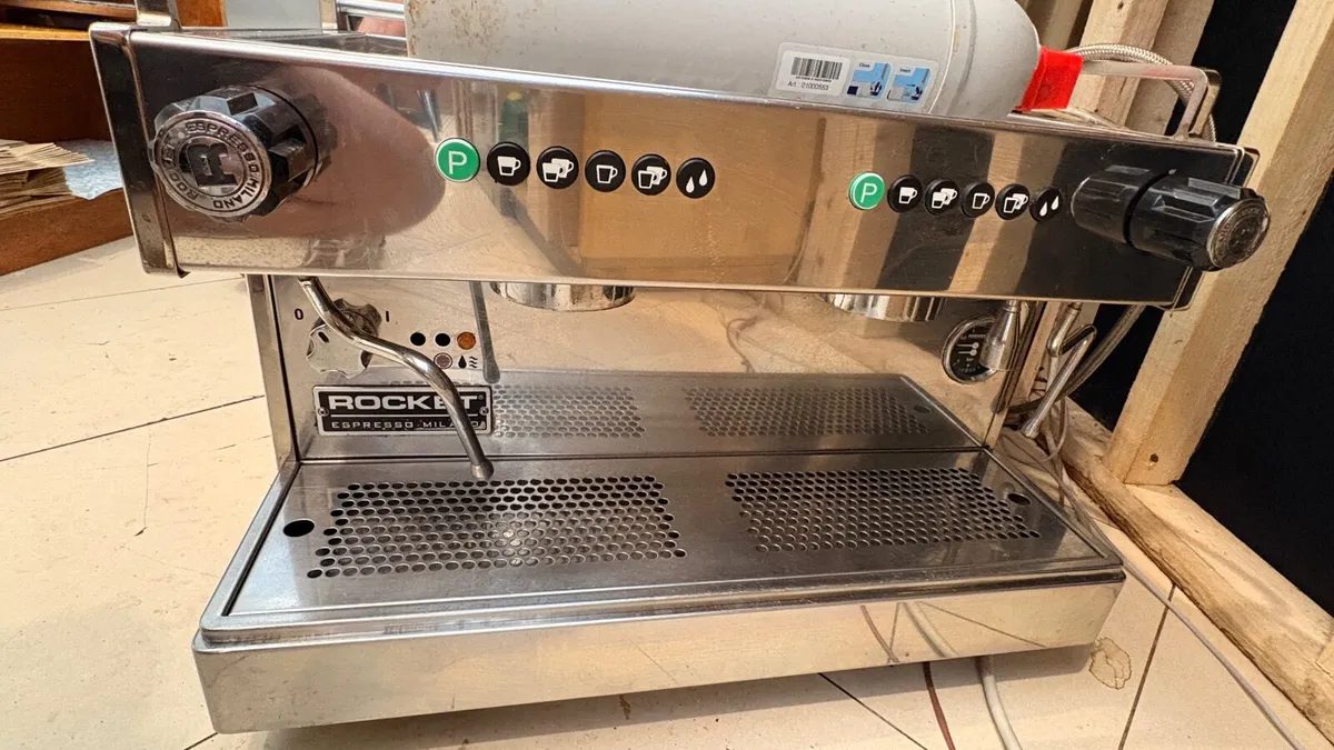Rocket Commercial 2 Group Espresso Machine, 8 Year