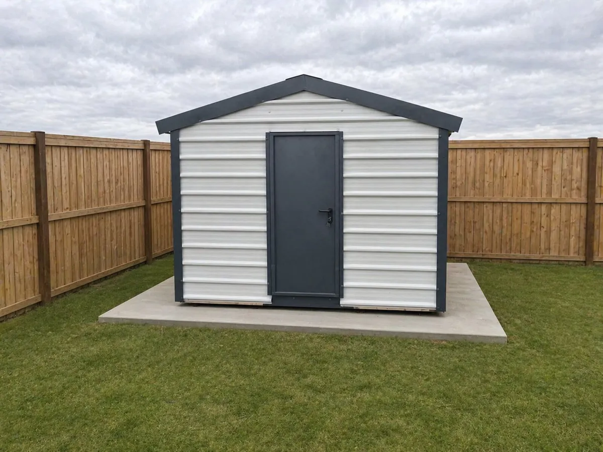 Steel garden shed - Image 1