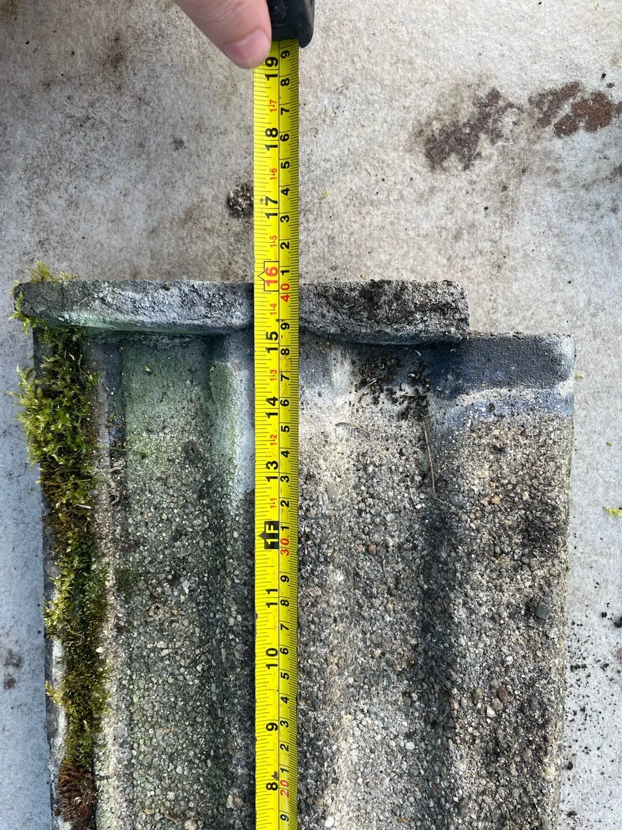 Roof tile 1950s approx - Image 4