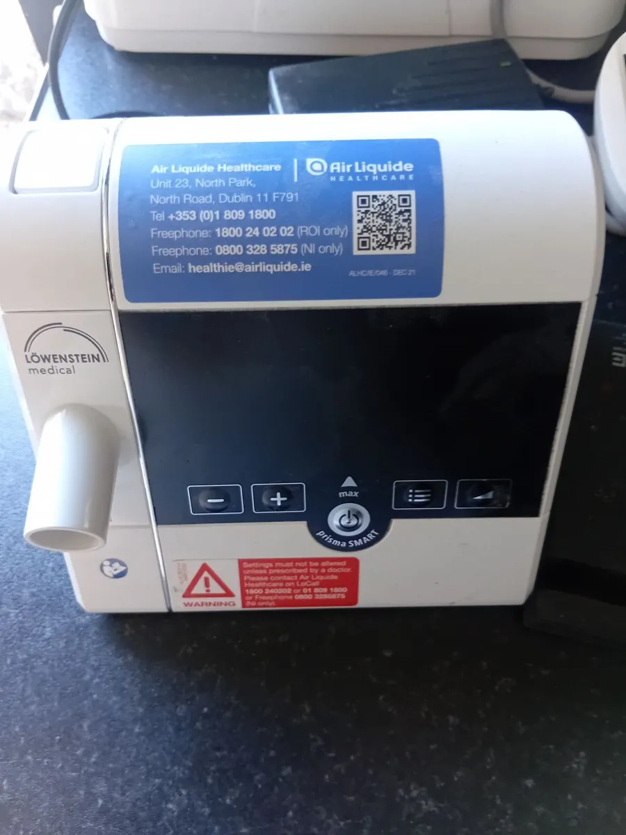 Air respiratory and blood pressur device - Image 1