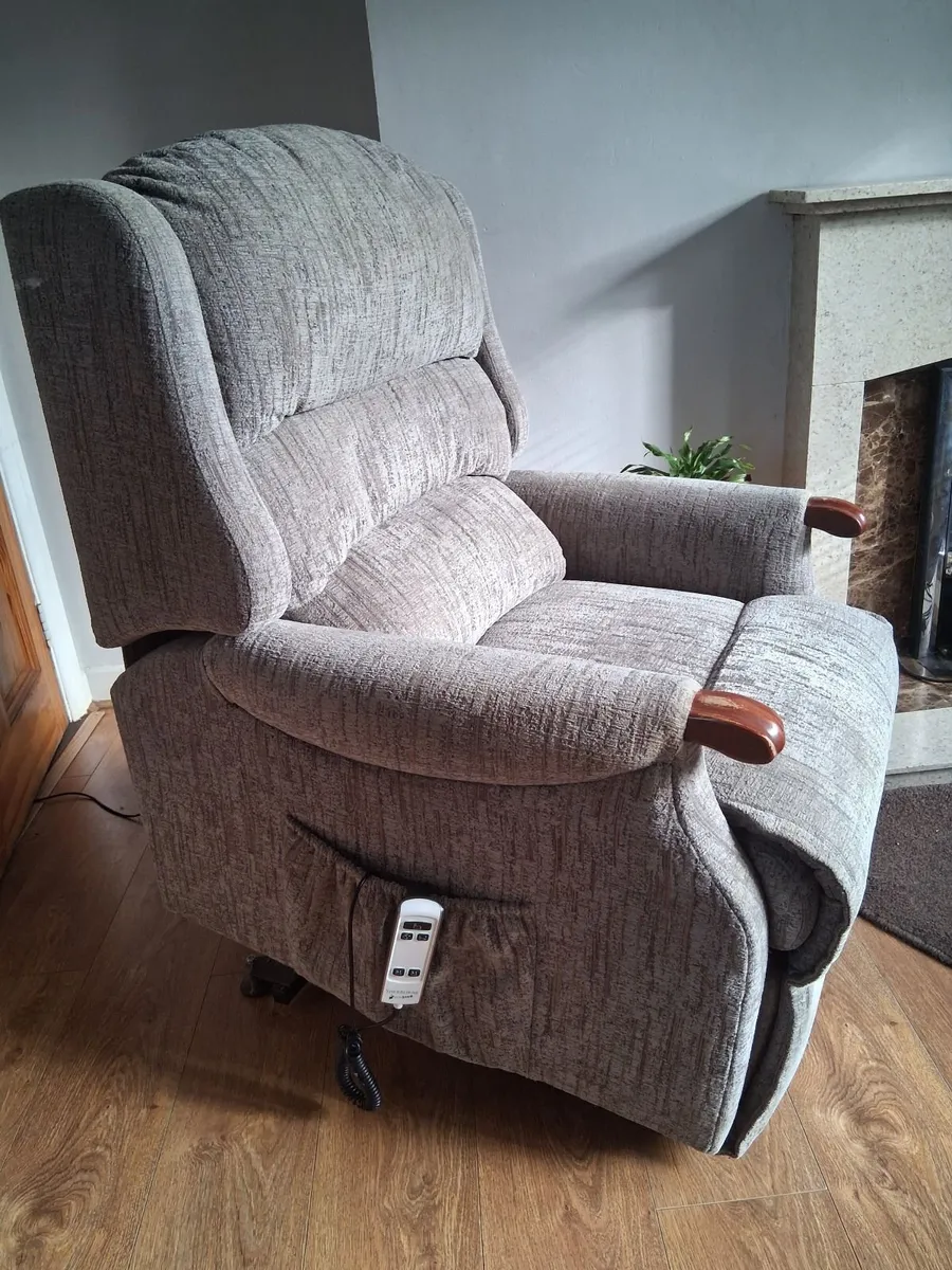 Electric Lift & Rise Reclining Sherborne Armchair - Image 1