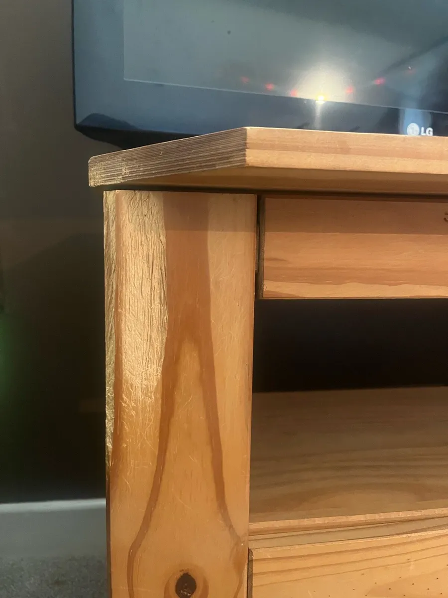 Wooden TV Stand - Image 2
