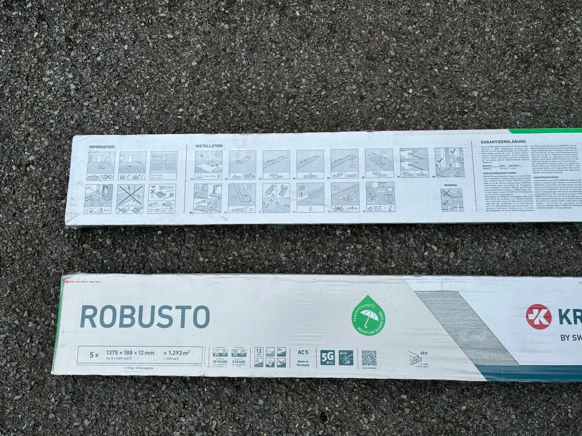 Robusto Laminate Flooring Summer Oak Grey - Image 3