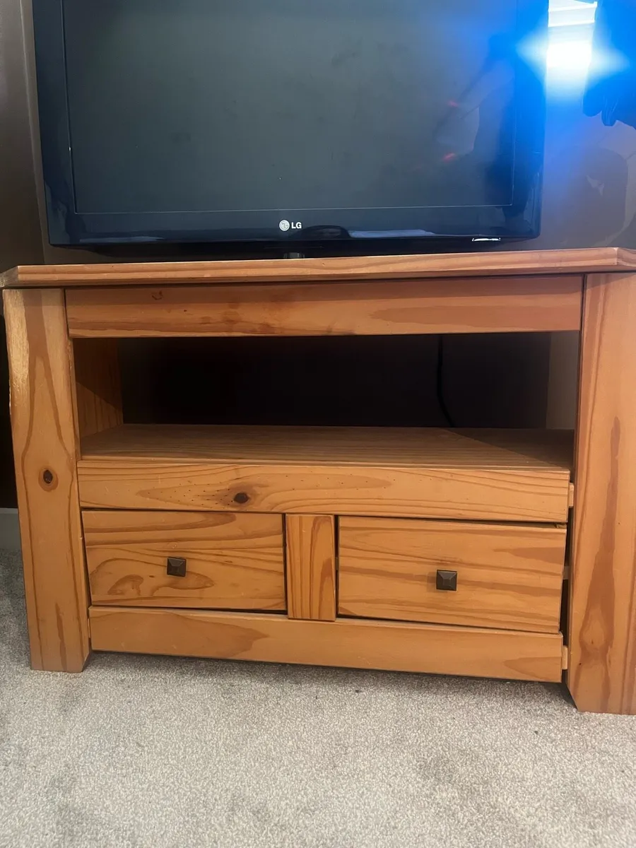 Wooden TV Stand - Image 1