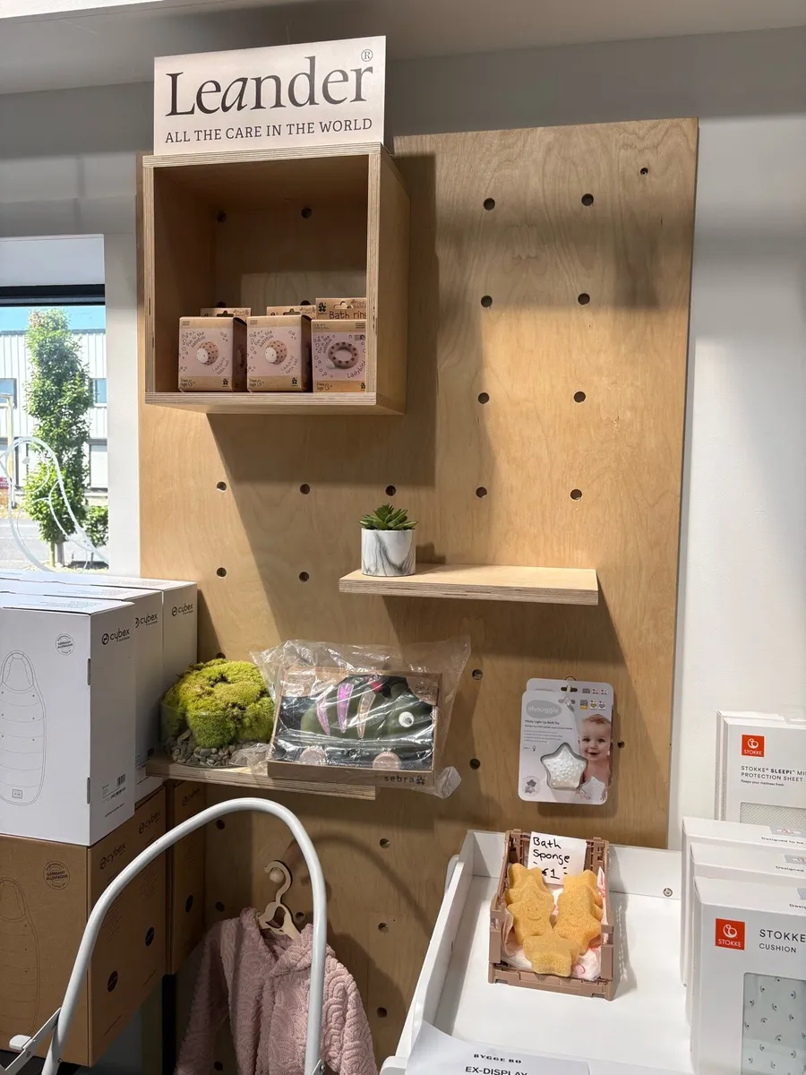 Shop fit out - birch ply displays - Image 1