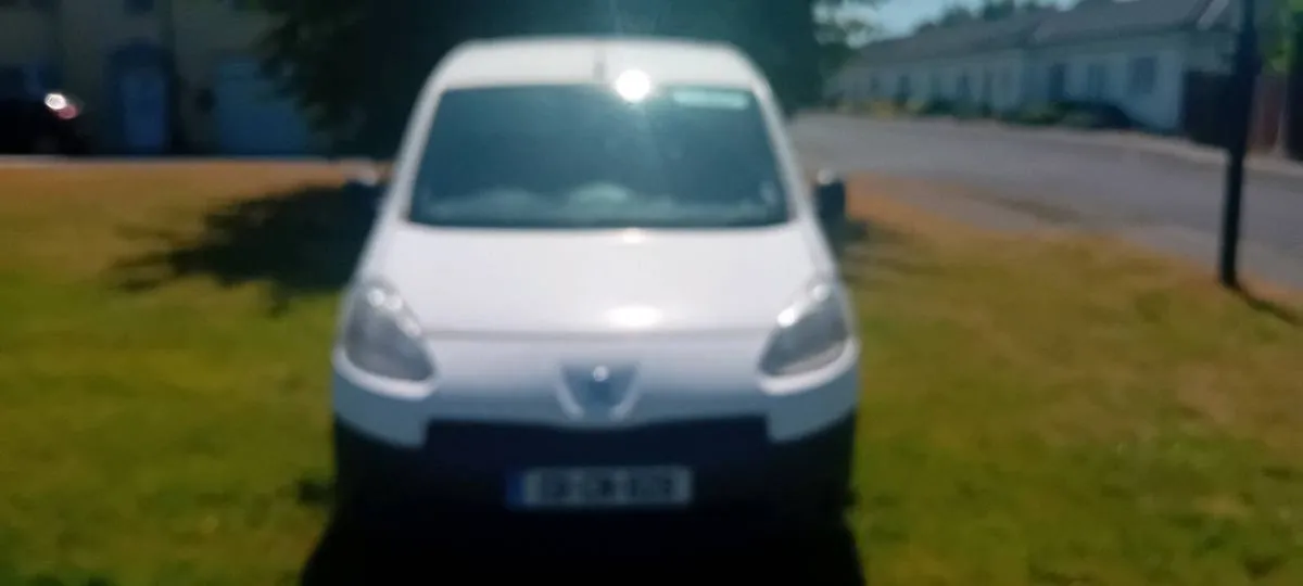 13 Peugeot partner 1.6 90bhp no doe tax July 26 - Image 1