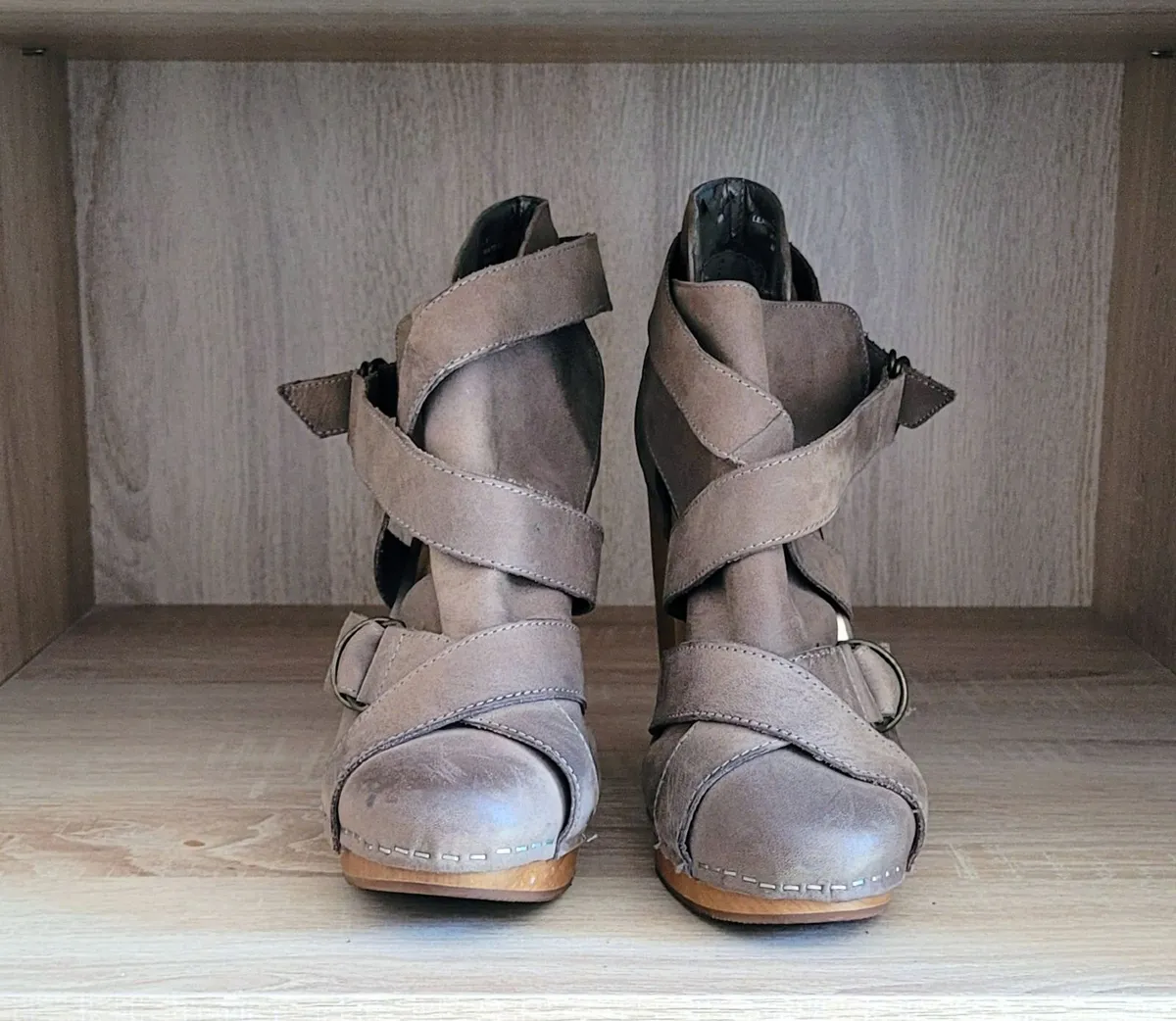 Chunky Heel Ankle Boots - Image 2