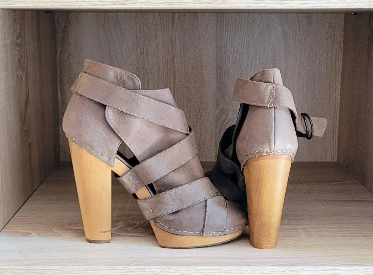 Chunky Heel Ankle Boots - Image 3