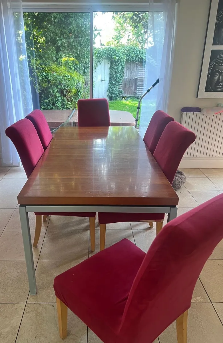 Dining Room Table and 6 chairs ( Bo Concept) - Image 1